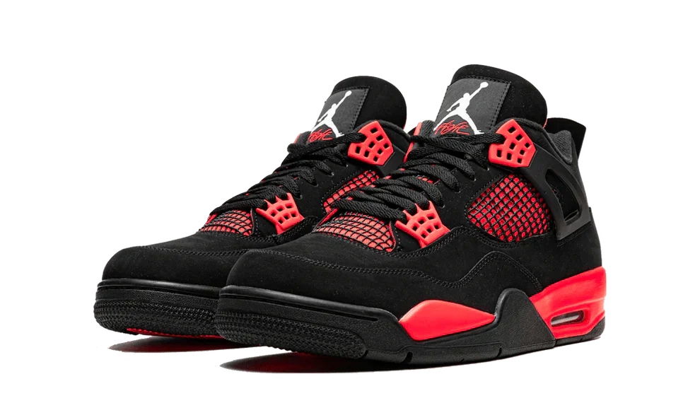 Air Jordan 4 Rouge et Noir