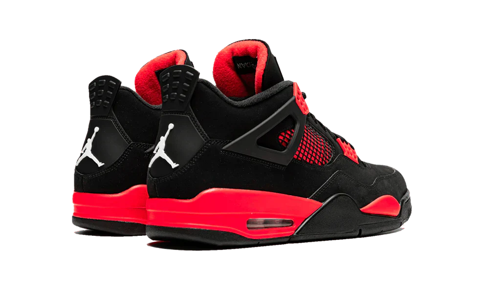 Air Jordan 4 Rouge et Noir